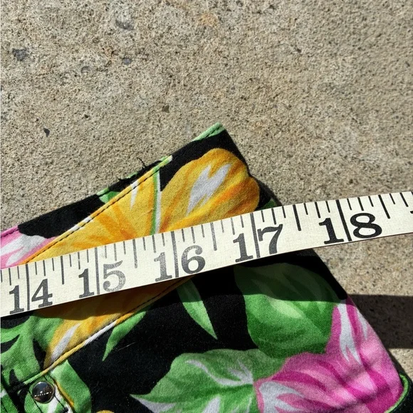 Lauren Ralph Lauren Tropical Print Plus Size Pants Size 16W - Picture 10 of 10